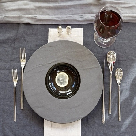 Fortessa Dragonfly 18/10 Stainless Steel Flatware 5 Piece Place Setting - Picture 7 of 7